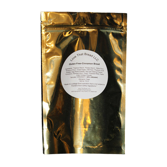 Love That Bread Gluten-free Cinnamon Bread Mix package