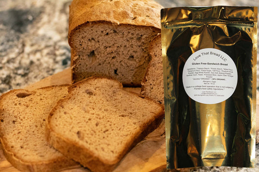 Two (2) Loaf mixes of Gluten Free - Sandwich Bread Mix